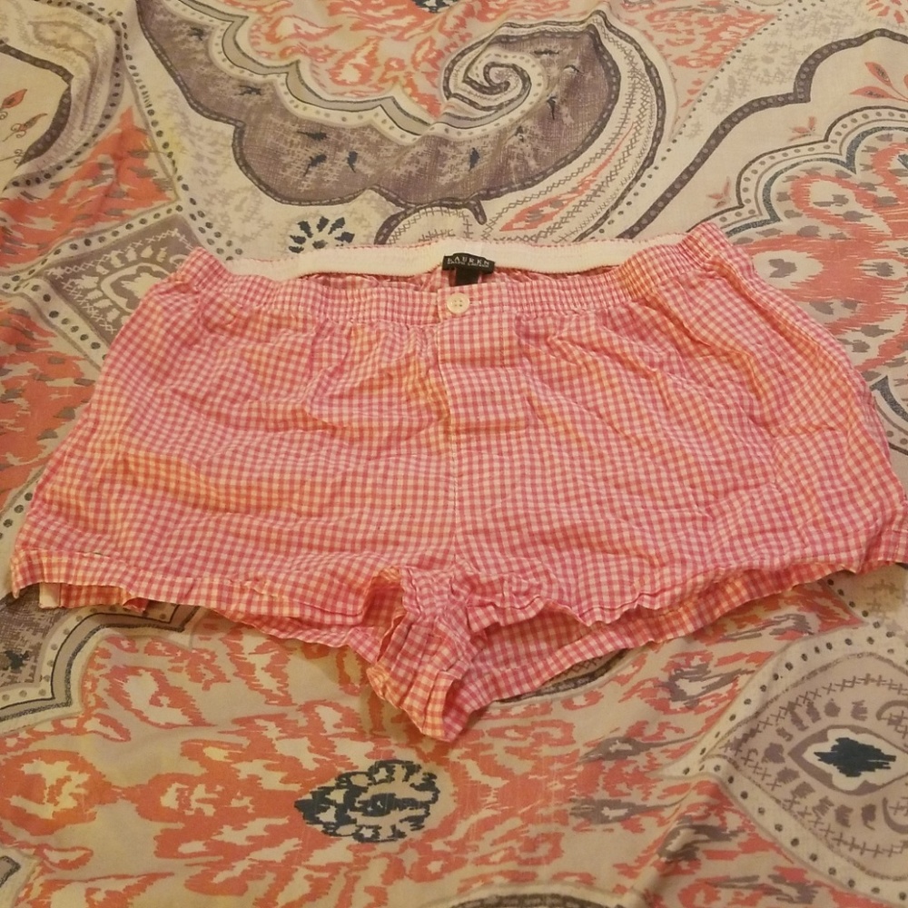 Ralph Lauren super short sleep shorts size M